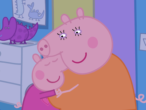 peppa and mummy pig
